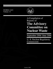 A Compilation of Reports of The Advisory Committee on Nuclear Waste