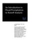 An Introduction to Flood Precipitation-to-Runoff Analysis