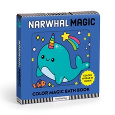 Narwhal Magic Color Magic Bath Book