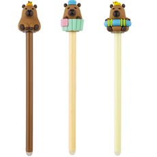 Gelinis rašiklis CENTRUM „Capybara“, ištrinamas