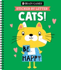 Brain Games - Sticker by Letter: Cats!