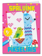 Spalvink pikseliais. Lama