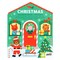 Christmas Coloring Book + Stickers