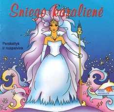 Sniego karalienė. Perskaityk ir nuspalvink
