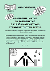Pasitreniruokime ir pasirenkime 8 klasės matematikos standartizuotam testui