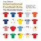 International Football Kits (True Colours)