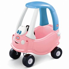 Vaikiškas paspiriamas automobilis „Little Tikes“ rožinis
