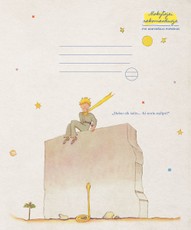 Sąsiuvinis MAŽASIS PRINCAS IR GELTONA GYVATĖ, 24 lapai, linijomis