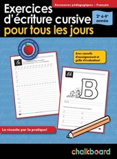 Exercices d'ÃÂcriture Cursive Pour Tous Les Jours 2e ÃÂ 4e AnnÃÂ©e