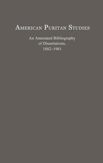 American Puritan Studies