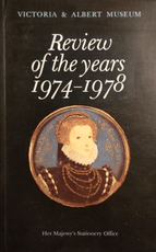 Review of the years 1974–1978: Victoria & Albert Museum