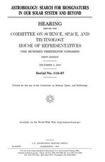 Astrobiology