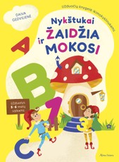 Nykštukai žaidžia ir mokosi. Užduočių knygelė ikimokyklinukams