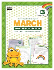 March Monthly Collection, Grade 3