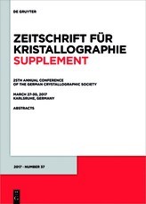 25th Annual Conference of the German Crystallographic Society, March 27-30, 2017, Karlsruhe, Germany