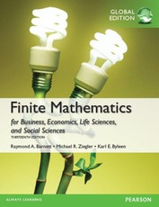 Finite Mathematics for Business, Economics, Life Sciences and Social Sciences, Global Edition