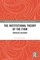 The Institutional Theory of the Firm