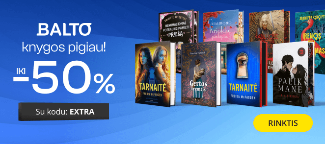 Leidyklos BALTO knygoms iki - 50 % extra nuolaidos!