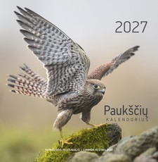 Sieninis kalendorius 2027. Paukščių kalendorius