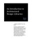 An Introduction to Architectural Design