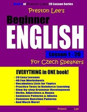 Preston Lee's Beginner English Lesson 1 - 20 For Czech Speakers