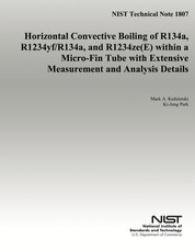 Horizontal Convective Boiling of R134a, R1234yf/R134a, and R1234ze(E) within Micro-Fin Tube with Extensive Measurement and Analysis Details