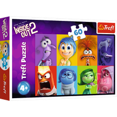 TREFL DISNEY Inside Out 2 Dėlionė, 60 det.