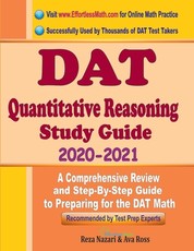 DAT Quantitative Reasoning Study Guide 2020 - 2021