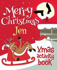 Merry Christmas Jen - Xmas Activity Book