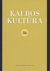 Kalbos kultūra 86