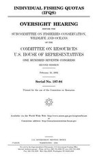 Individual fishing quotas (IFQs)