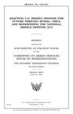 Adapting U.S. missile defense for future threats