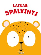 Laikas spalvinti. Meškiukas