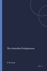 The Aristeides Prolegomena
