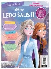 Ledo šalis. Piešk ir kurk. Žurnalas. 2021 Birželis-rugpjūtis