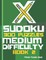 X Sudoku - 300 Puzzles Medium Difficulty - Book 2