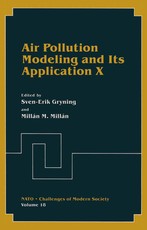 Air Pollution Modeling and Its Application X