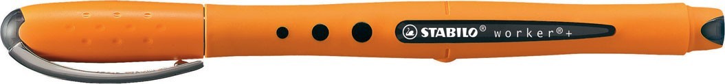 Rašiklis WORKER+ 0.5 black
