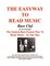 THE EASYWAY TO READ MUSIC  Bass Clef