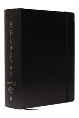 KJV, Journal the Word Bible, Large Print, Hardcover, Black, Red Letter Edition
