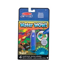 MELISSA & DOUG WATER WOW! Piešimo vandeniu rinkinys „Dinozaurai“