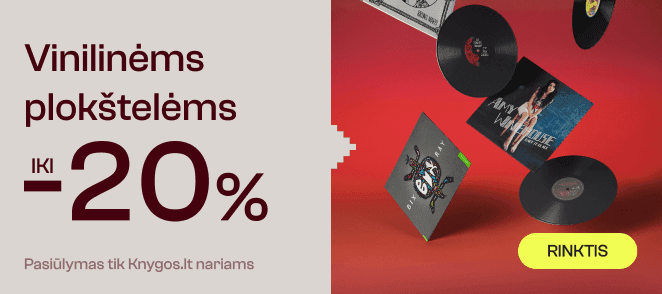 Vinilinėms plokštelėms - iki 20%!