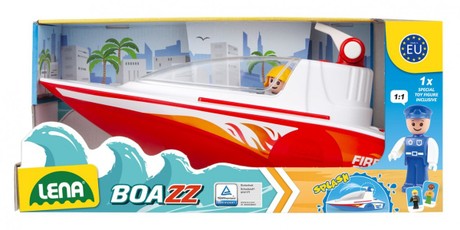 Boazz gaisrininkų laivas su purškimo funkcija