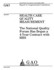 Health care quality measurement