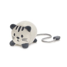 Knygos skirtukas „Fluffy Kitty“, pilkas
