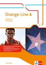 Orange Line 4. Workbook mit Audios. Grundkurs Klasse 8. Ausgabe 2014