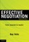 Effective Negotiation