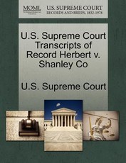 U.S. Supreme Court Transcripts of Record Herbert V. Shanley Co
