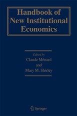 Handbook of New Institutional Economics