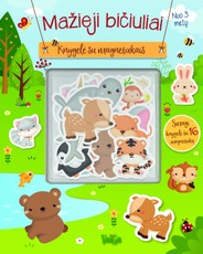 Mažieji bičiuliai: smagi knygelė su magnetukais